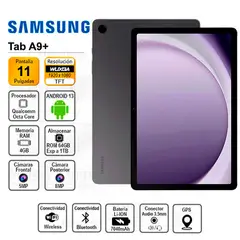 SAMSUNG - Tablet Galaxy Tab A9+ Modelo SM-X210N 11" 1920 x 1200 WUXGA TFT