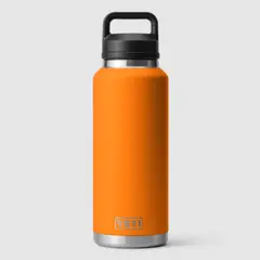 YETI - Botella de 46 oz (1.4 lt) con Tapa para beber color King crab orange