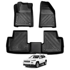 GENERICO - PISO 5D PARA JEEP CHEROKEE 2014-2020 - 5 ASIENTOS