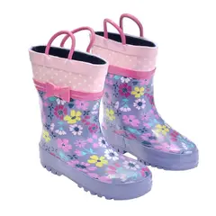 GENERICO - BOTAS DE LLUVIA LODO AGUA FLOWER GARDEN