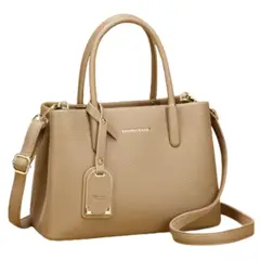 GENERICO - Bolso mediano ejecutivo de alta calidad con Cuero PU en alto relieve