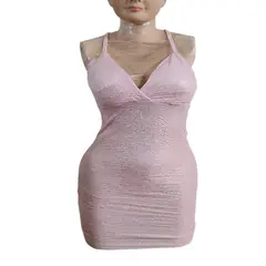 GENERICO - Vestido corto y apegado talla XS