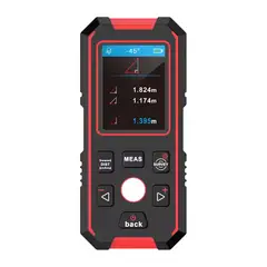 NOYAFA - 3 en 1 Scanner de Pared, Distanciómetro e Inclinómetro NF-518S