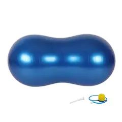 GENERICO - Pelota Yoga forma Maní Fitness Ejercicios - Azul