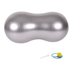GENERICO - Pelota Yoga forma Maní Fitness Ejercicios - Plomo