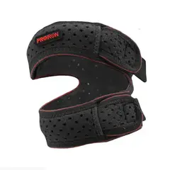 PROIRON - Rodillera Rotuliana Patelar Negro con Naranja