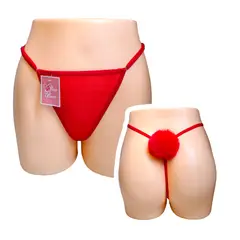 GENERICO - HILO CONEJA TANGA CONEJITA SEXY LENCERIA POMPON