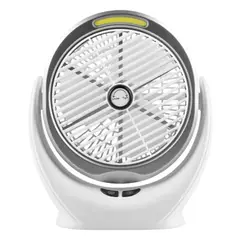 CAFINI - Ventilador de Escritorio con Luz Led Recargable USB CN-F9256
