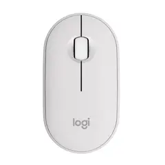 LOGITECH - Mouse PEBLEE 2 M350S Bluetooth Blanco