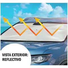 GENERICO - Tapasol Visera Protector delantero reflectante para auto