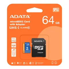 ADATA - Memoria MicroSDXC UHS-I 64GB