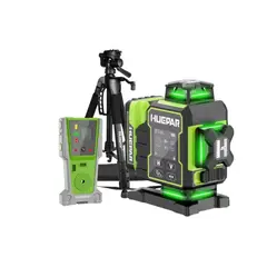 HUEPAR - Combo Completo Nivel laser verde 2024 W04CG 16 líneas