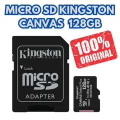 KINGSTON - TARJETA MICRO SD 128GB CANVAS ORIGINAL