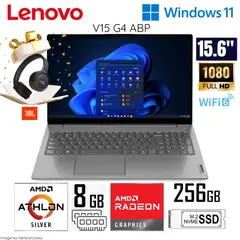 LENOVO - Laptop V15 G4 AMN AMD Athlon-7120U 8GB RAM 256GB SSD 15.6" FHD 82YU00X5LM + Regalo
