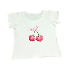 GENERICO - Polo top manga corta cerezas