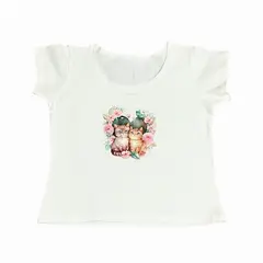 GENERICO - Polo top manga corta Gatitos