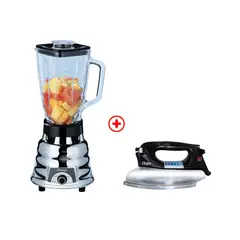 OSTER - Combo Licuadora + plancha clásica: 1000 W