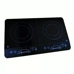 MEGAMOM - Cocina de Inducción 2 Hornillas 8 Funciones MM-150DI