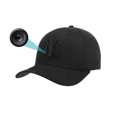 NEO DIGITAL - Cámara espía oculta Gorra New York negro 32GB 1080P 693W