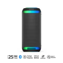 SONY - Parlante Inalámbrico SRS-XV800 Bluetooth Mega Bass Negro
