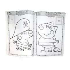 PEPPA PIG - Libro para colorear - con 56 stickers incluidos
