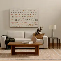 ARTSOFA - Sofá 3 cuerpos Dalston Beige + Obsequio