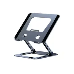 GENERICO - Soporte para Laptop Tablet Base de Aluminio Metal