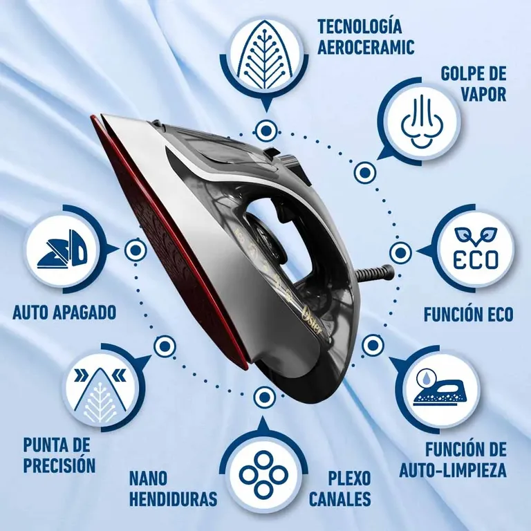 Plancha de vapor Oster® GCSTAC6953