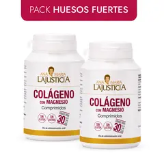 ANA MARIA LAJUSTICIA - PACK HUESOS FUERTES 2 COLÁGENO CON MAGNESIO 180 comprimidos