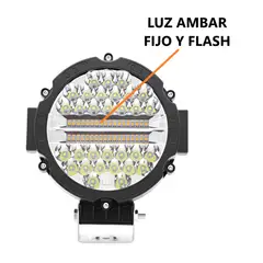 JET - Faro 54 LED Dual Negra162W 9-80V Grosor 5cm