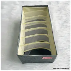 INSPIRA MARKET - Organizador plegable Multiuso Ropa y Accesorios de 7 compartimientos
