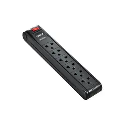 FORZA - Regleta De Corriente Fps-005b De 6 Entradas con encendido