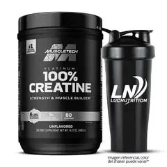 MUSCLETECH - Creatina Platinum 400 gr + Shaker