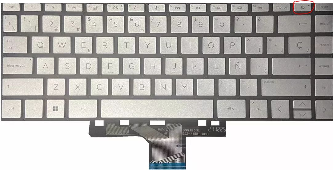 Teclado Hp X360 Hp 14-dw0052 14-dw1032 14-dw 14-dw004
