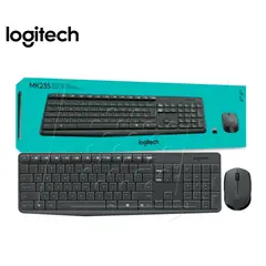LOGITECH - KIT TECLADO Y MOUSE INALAMBRICO MK235