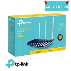 TP LINK - ROUTER INALAMBRICO TP-LINK ARCHER C20-AC750 DOBLE BANDA