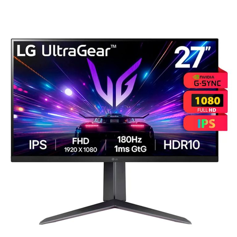 Monitor Gamer 27 UltraGear Plano FHD IPS 1920x1080