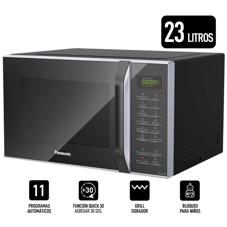 Microondas GT34JBRPK 23 lt Negro
