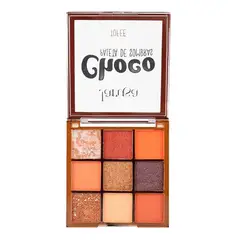 GENERICO - Paleta de 9 sombras Choco Jarusa Tono 2