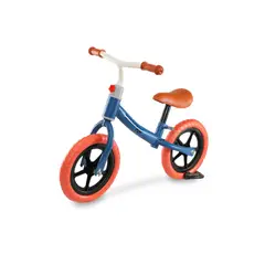 GENERICO - BICICLETA DE BALANCE PRIME COLOR AZUL Y NARANJA