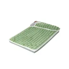 S&T - Cama Colchón Para Perros Funda Extraíble VerdeOscuro - Talla M