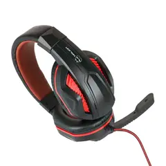 HALION - Auricular Gamer - X15 VIPER - NG/ROJO
