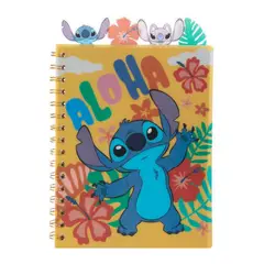 DISNEY CLASICOS - Cuaderno con separadores Stitch- A5