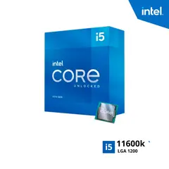 INTEL - PROCESADOR CORE I5 11600K 3.90GHZ-12MB LGA 1200 UHD