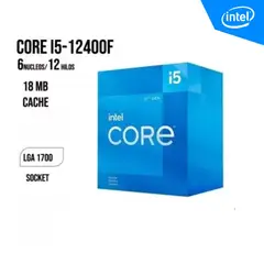 INTEL - PROCESADOR CORE I5-12400F 250440GHZ 18MB CACHÉ L3 LGA1700