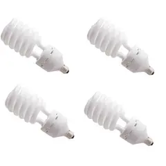 GENERICO - Pack 4 Focos LED Bombilla de 45w para estudio de fotografía