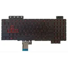 DISEÑO ORIGINAL - Teclado Para Asus Tuf Fx505 Fx504 Fx705 Fx80 Retroiluminado