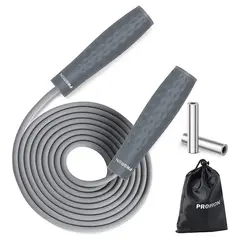 PROIRON - Soga para Saltar o Jump Rope con Peso Gris