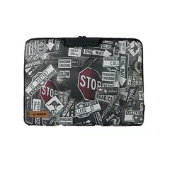 GENERICO - Funda para Laptop de 17 Pulgadas Diseño Doble Cierre Con Haza