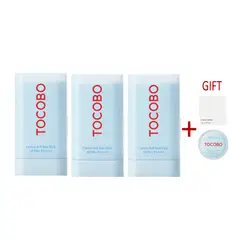 TOCOBO - SET DE 3 BLOQUEADORES COTTON SUN STICK SPF50+ PA++++